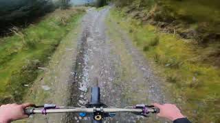 Pearce Cycles DH R1 2024 track preview Rhyd Y Felin [upl. by Taryne175]