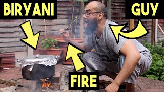 How To Make Easy Beef Biryani At Home On Eid Day  Tech Guy Does Outdoor Cooking [upl. by Waldo]