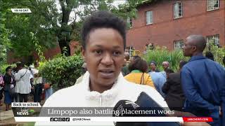 Back to School  Limpopo also battling placement woes [upl. by Ysnat]