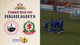 Stirling Albion 02 Cove Rangers  Scottish Gas Mens Scottish Cup Third Round Highlights [upl. by Garfinkel]