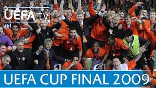 2009 UEFA Cup final highlights  ShakhtarWerder Bremen [upl. by Selrhc]