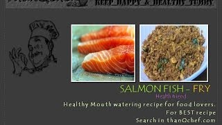 Salmon Fish Fry Indian Style How to make Salmon Fish Fry [upl. by Uon726]