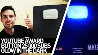 YouTube Play Button 25K how its made [upl. by Elbys]