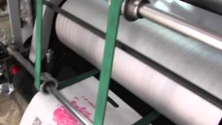 NTEX Non Woven Bag Printing Machine [upl. by Aihsyn874]