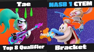 NASB Jr 12  Top 8 Qualifier  Tae Ember McLain VS NASB 1  CTEM Ren amp Stimpy [upl. by Adamek355]