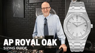 Audemars Piguet Royal Oak Size Comparison Guide  37mm 39mm vs 41mm  SwissWatchExpo [upl. by Itsur]