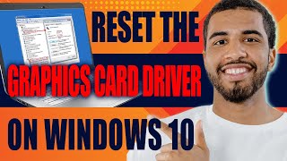 How to Reset the Graphics Card Driver on Windows 1011 2024 [upl. by Normalie]