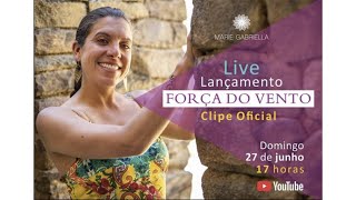 LIVE  LANÇAMENTO  CLIPE OFICIAL Marie Gabriella [upl. by Nafri398]