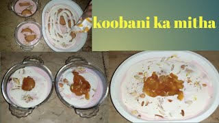 khoobani ka mitha recipe by SW [upl. by Levey207]