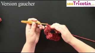 CROCHET Tirebouchon pour GAUCHERS [upl. by Ahsineb535]