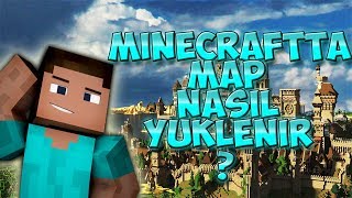 Minecraft Map Nasıl Yüklenir  Kurulur [upl. by Biamonte]