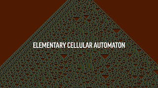 P5 Javascript Sketch  Elementary Cellular Automaton [upl. by Errot51]