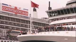 Cunards Three Queens Diamond Jubilee Celebration Southampton 5 June 2012 [upl. by Shelbi]