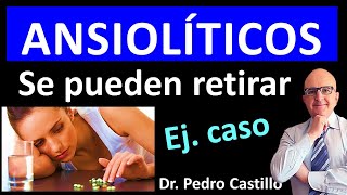 💊¿Cómo DEJAR los ANSIOLÍTICOS BENZODIAZEPINAS ✅ SUPERAR ADICCIÓN a PSICOFÁRMACOS 📘Dr PEDRO CASTILLO [upl. by Ahsiatal]