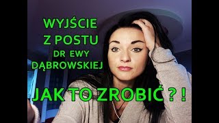 🔮 Wyjście z Postu Dr Dąbrowskiej  moje doświadczenia [upl. by Sonnie]