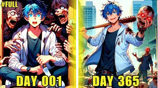 HE SURVIVES IN THE WORLD OF THE ZOMBIE APOCALYPSE AND LEADS AN ONLINE STREAM  Manhwa Recap [upl. by Ztnahc375]