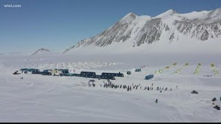 Check this out Antarctic ice marathon [upl. by Silbahc]