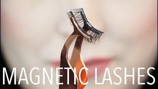 MAGNETIC LASHES FALSE LASH EXTENSIONS WITH NO GLUE [upl. by Ahsonek]