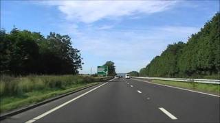 Driving On The A38 From Heathfield To Ashburton Devon England 19th August 2011 [upl. by Aden]