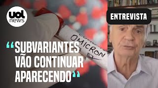 Drauzio Varella Subvariantes da covid vão continuar aparecendo ênfase tem que ser na vacinação [upl. by Kurzawa]