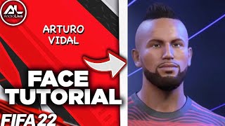 FIFA 22  ARTURO VIDAL Face  Stats Tutorial [upl. by Jaquith]