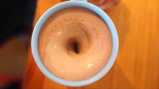 Watch the selfstirring mug in action Is it worth it [upl. by Brunhilde]