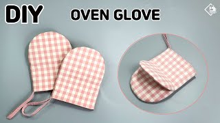 DIY How to make oven mitts  Oven Glove  free pattern  sewing tutorial Tendersmile Handmade [upl. by Anegal551]