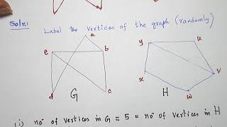 ENGLISH ISOMORPHIC GRAPHS PROBLEM 1 [upl. by Yesac537]