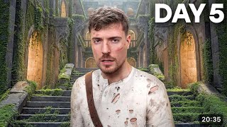 7 Days Exploring An Underground City  trending mrbeast city [upl. by Vail]