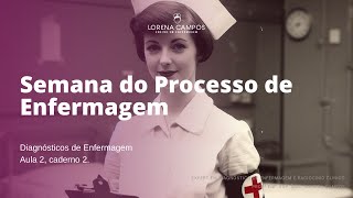 Semana do Processo de Enfermagem  Aula 2 Diagnósticos de Enfermagem [upl. by Nohtanoj]