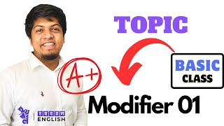 Modifier Basic Class 01  HSC English  CM Rezaul Karim [upl. by Ainattirb304]