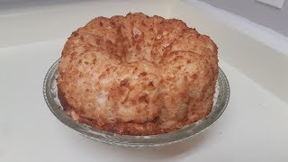 Two Ingredient Pineapple Angel Food Cake  The Easiest Cake To Make  Like Magic [upl. by Oiragelo]