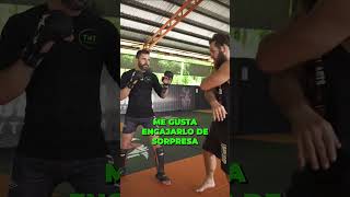 clase privada con RAFAEL FIZIEV  Cómo conectar UN GOLPE KO  UFC FIGHTER [upl. by Gnahk]