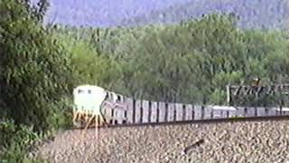 Conrail at Mapleton PA Part 3 1997 Aug 23 [upl. by Rumilly348]