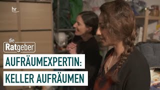 Ordnung im Keller schaffen  Die Aufräumexpertin  25 Die Ratgeber [upl. by Pauletta701]