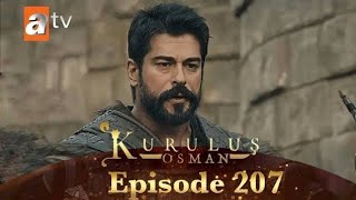 kurulus osman season 4  episode 207 in urdu by atv [upl. by Pammy]