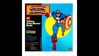 ViewMaster reading of Captain America from the 3D Talking Set Hörspiel Hörbuch Talking Marvel [upl. by Karalee774]