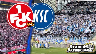 StadionVlog  Karlsruher SC demütigt den FC Kaiserslautern 40 im SüdwestDerby 24022024 [upl. by Ennayhc]