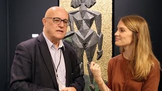 Interview de JeanJacques Plaisance  Outsider Art Fair Paris 2017 [upl. by Nythsa]