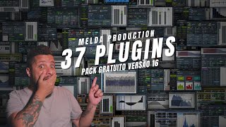 37 Plugins GRATUITOS na Nova Versão do Bundle da Melda Production [upl. by Dobbins51]