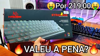 UNBOXING DO TECLADO GAMER KROSS GAMING Strafing KEKG130 🔥🔥🔥 [upl. by Coraline]