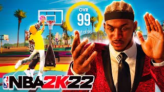 NBA 2K21 but I used my 2K22 DREAM Build at 99 [upl. by Viv322]