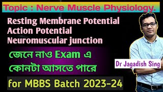 Topic  Nerve Muscle Physiology  Important Questions for Theory exam  Item amp Viva [upl. by Notsirk]