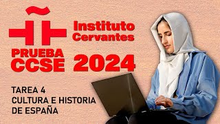 Prueba CCSE 2024 📗 Tarea 4️⃣ NACIONALIDAD ESPAÑOLA 🇪🇸 [upl. by Leclair]