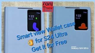 s24 ultra smart view wallet case 👌 s24 ultra flip case ♥️ s24ultra s24 samsung [upl. by Vasta]