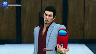 when the imposter sus  yakuza kiwami 2 silly mod [upl. by Klemens500]