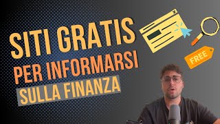 Le Migliori Fonti GRATUITE per Restare Aggiornato sulla Finanza Siti Affidabili [upl. by Ahsinaj912]