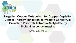 Targeting Copper Metabolism for CopperDepletion Cancer Therapy [upl. by Goldstein]