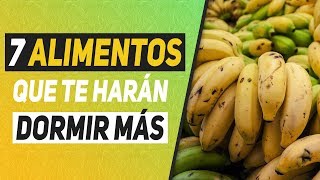 7 ALIMENTOS PARA DORMIR MÁS Y MEJOR  The Fit Club [upl. by Ased]