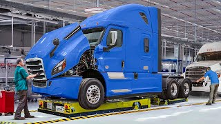 Inside US Factory Producing Massive Freightliner Trucks [upl. by Dulcia449]